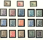 Stamps Spain -  1951.1949-1953 Cid y General Franco.