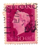 Stamps : Europe : Netherlands :  REINA-GUILLERMINA 1947
