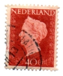 Stamps Netherlands -  REINA-GUILLERMINA 1947