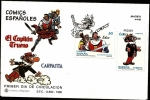 Stamps Spain -  Comics españoles - Carpanta - El capitán trueno - SPD