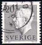 Sellos de Europa - Suecia -  King Gustaf VI Adolf	