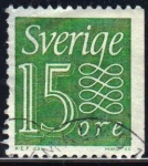 Stamps Sweden -  New Numeral type	