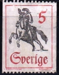 Stamps : Europe : Sweden :  Hombre a caballo	