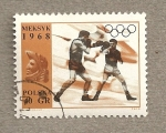 Stamps Poland -  Boxeo Juegos Olímpicos