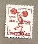 Stamps Hungary -  Levantamiento de disco