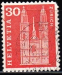 Stamps Switzerland -  Zurich	