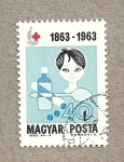 Stamps : Europe : Hungary :  100 Aniv. Medicina infantil