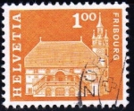 Stamps : Europe : Switzerland :  Fribourg	
