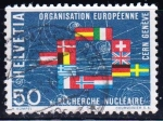 Stamps Switzerland -  Cern Energía Nuclear	