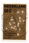 Stamps Netherlands -  TELEFONIA-1962