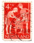 Stamps : Europe : Netherlands :  -1962-INFANCIA