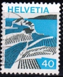 Stamps Switzerland -  Casa y campo	