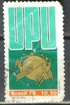 Stamps Brazil -  Dia da UPU