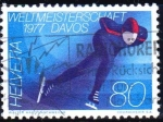 Stamps : Europe : Switzerland :  Patinaje	