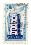 Stamps France -  -1956-EUROPA