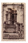Stamps France -  -1938-Donjon du chateau de Vincennes
