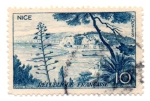 Stamps France -  1955-SERIE TURISTICAS