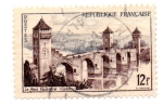 Stamps France -  1955-SERIE TURISTICAS