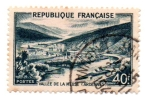Sellos del Mundo : Europa : Francia : 1949-SERIE COMPLETA-VALLE de MEUSE