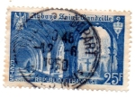 Stamps : Europe : France :  1949-SERIE COMPLETA-Abbaye de Saint-Wandrille