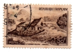 Stamps : Europe : France :  1949-SERIE COMPLETA-Mont Gerbier de Jonc