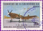 Stamps : America : El_Salvador :  Día del soldado salvadoreño