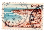 Stamps France -  1954-SERIE TURISTICAS-Royan