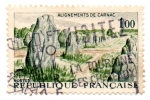 Stamps : Europe : France :  1965-SERIE TURISTICAS-ALIGNEMENTS DE CARNAC
