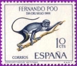 Sellos del Mundo : Europa : Espaa : Fernando Poo - Día del sello 1966