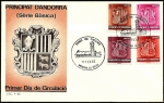 Sellos de Europa - Andorra -  Escudo del principado de Andorra - serie básica 1982 - SPD