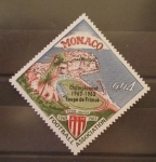 Stamps Monaco -  FUTBOL ASOCIACION, ESTADIO DE LOUIS II, COPA DE FRANCIA