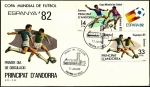 Stamps Andorra -  Copa Mundial de Fútbol España 82 - SPD