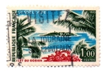 Stamps France -  1970-SERIE TURISTICA( Isla de Gosier )GUADALUPE