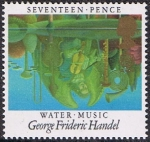 Stamps United Kingdom -  EUROPA. MÚSICA ACUÁTICA DE GEORG FRIEDRICH HÄNDEL