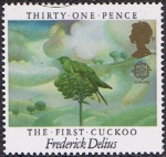 Stamps United Kingdom -  EUROPA. AL OIR EL PRIMER CUCO DE LA PRIMAVERA, DE FREDERICK DELIUS