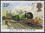 Stamps United Kingdom -  TRENES DE RENOMBRE MUNDIAL. 