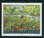 Stamps Austria -  Parque Nacional Donau-Auen