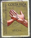 Stamps : America : Costa_Rica :  Cincuentenario Instituto Nal de Seguros