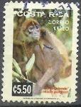 Sellos de America - Costa Rica -  Mono Colorado