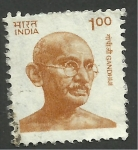 Stamps : Asia : India :  gandhi