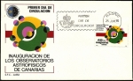 Stamps Spain -  Inauguración de los observatorios astrofísicos de Canarias - SPD