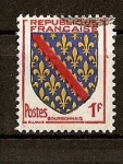 Stamps France -  Escudos. / Bourbonnais.
