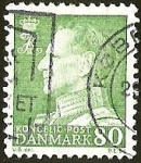 Sellos de Europa - Dinamarca -  FEDERICO IX DE DINAMARCA