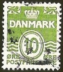 Stamps : Europe : Denmark :  CORONA - LEONES