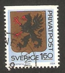 Sellos de Europa - Suecia -  1260 - escudo de la provincia de Sodermanland