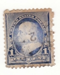Sellos de America - Estados Unidos -  Presidente Franklin Ed 1890