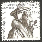 Stamps Germany -  2570 - Johannes Calvin, reformista religioso