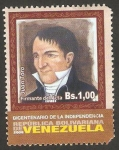Sellos de America - Venezuela -  2827 - II centº de la independencia, Juan Toro