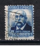 Stamps Spain -  Edifil  660  Personajes.  