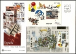Stamps Spain -  Exposición Mundial de Filatelia España 2000 - Prensa - SPD
